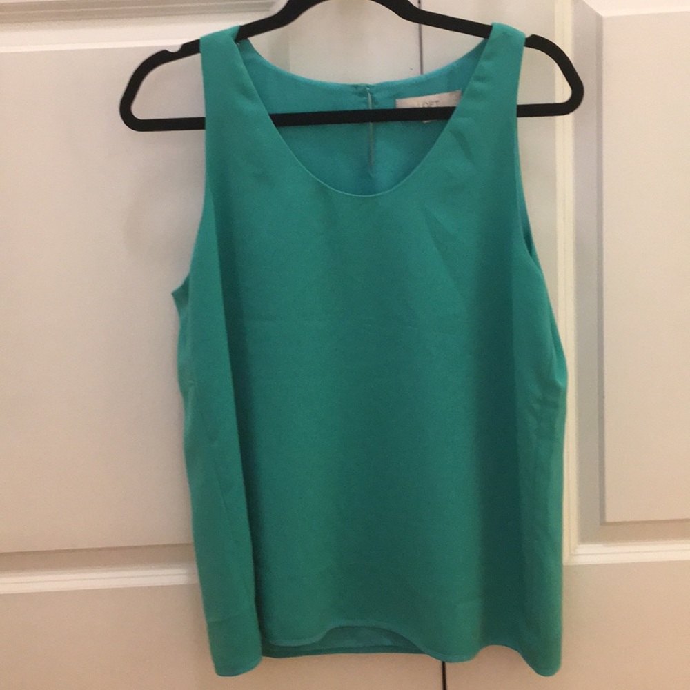 Teal tank